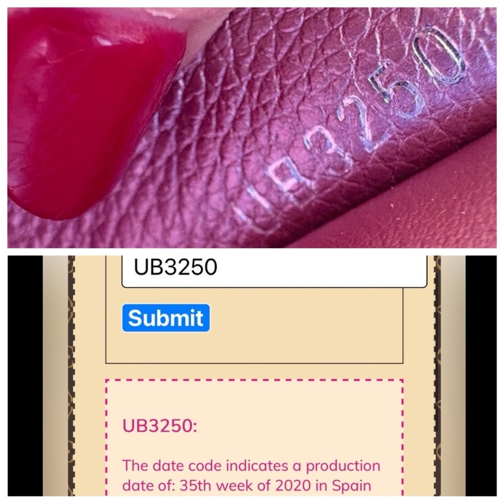❌SOLD❌ Louis Vuitton Lock Me Wallet in Crystal Rose Metallic Leather Zippy - Picture 11 of 17